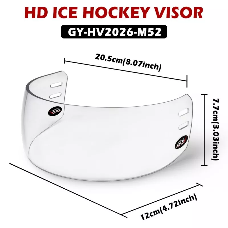 GYHOCKEY Rəsmi Buraxılışı: 2026 HD Buz Hokeyi Visor Seriyası İndi Dünyada mövcuddur
