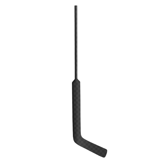 Yüksək keyfiyyətli 100% Karbon Fiber Buz Hokkey Qapıçı Çubuğu Junior