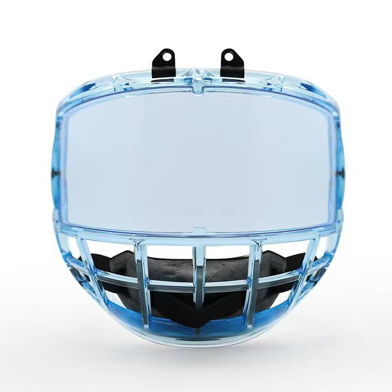 Buz Xokkey Dəbilqələri üçün Premium Ice Blue Junior Ice Hockey Cage XS