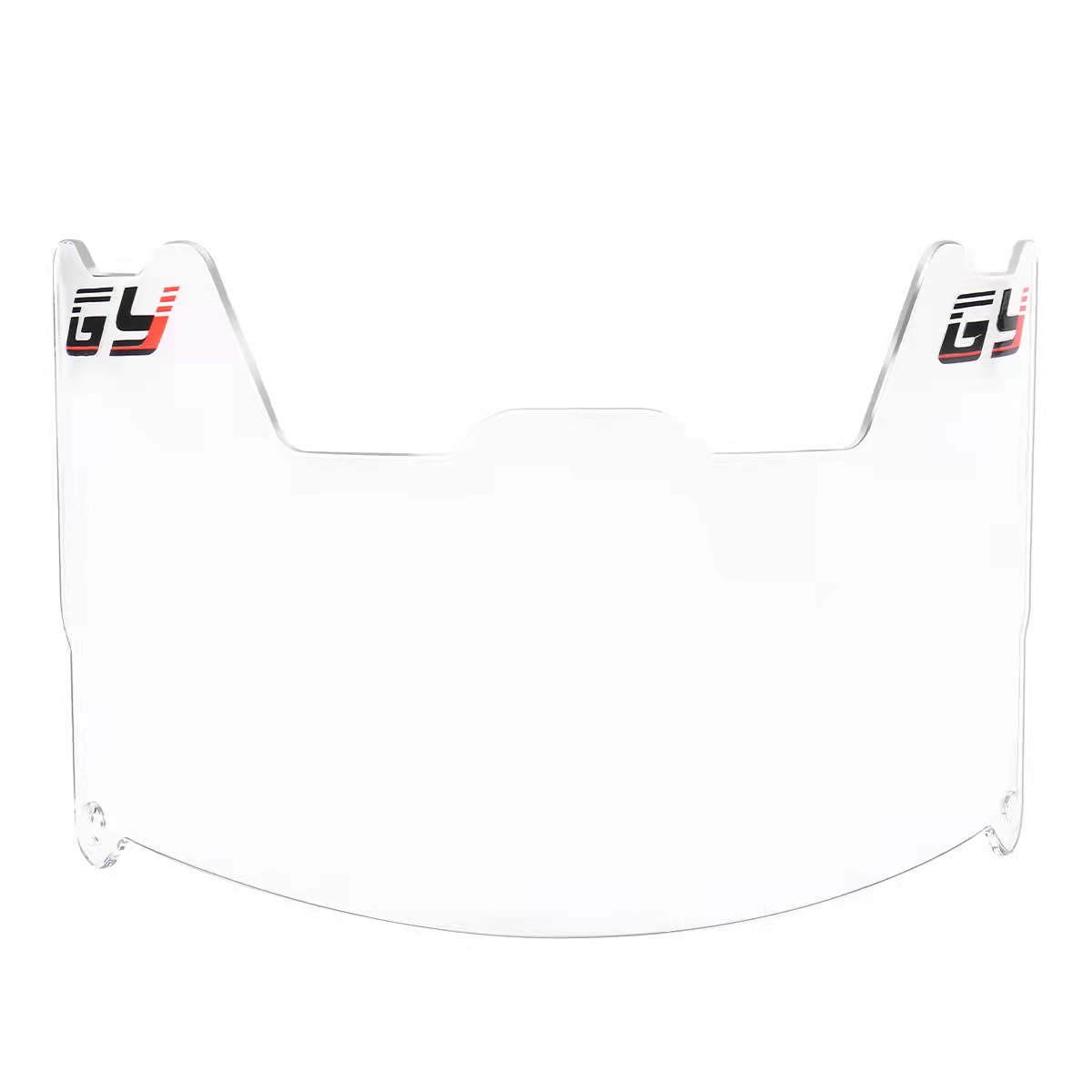 TruVision Pro Futbol Visoru MilitaryGrade Clear Shield İçəridə duman əleyhinə xarici cızıqlara qarşı